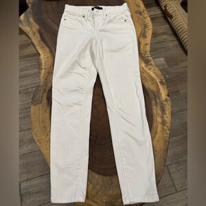 BR women’s mid rise skinny fit denim jeans size 24/00 white